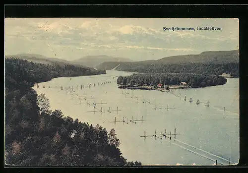 AK Svedjebommen, Indalselfven, Blick auf den Fjord
