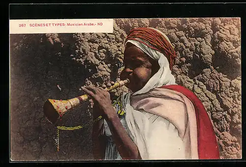 AK Scènes et Types, Musicien Arabe, Arabischer Musiker