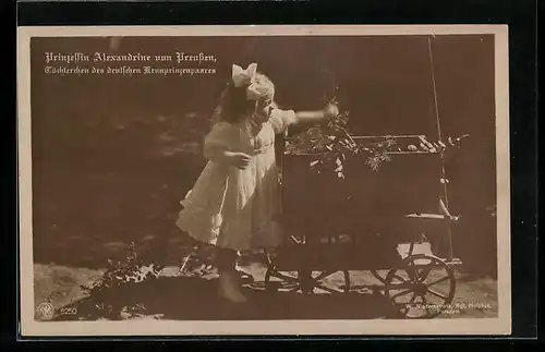 AK Prinzessin Alexandrine von Preussen