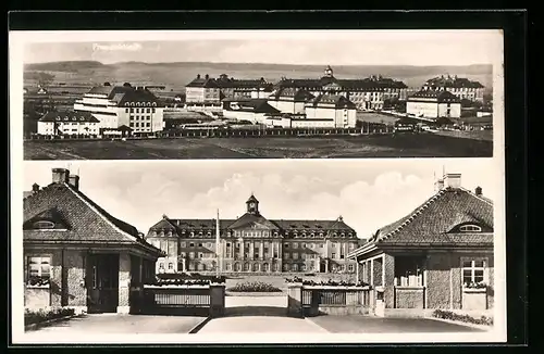 AK Zwickau i. Sa., das Staatl. Krankenstift, Blick auf die Frauenklinik