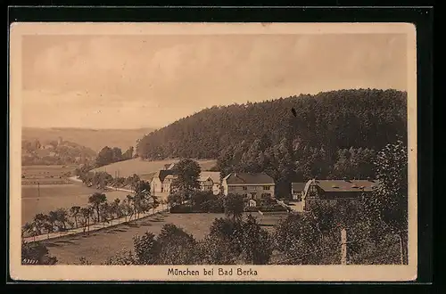 AK München bei Bad Berka, Ortspartie