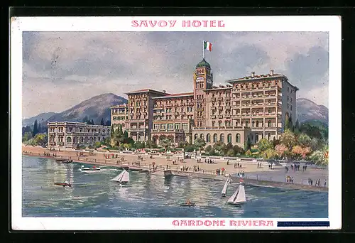 AK Gardone Riviera, Savoy Hotel / Soave Besana & C.