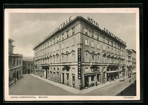 AK Milano, Hotel Continentale