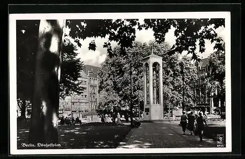 AK Berlin, Blick auf den Dönhoffplatz