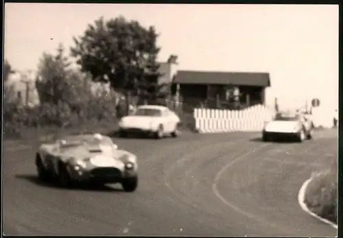 Fotografie Auto Shelby Cobra, Rennwagen beim 1000 KM Rennen auf dem Nürburgring