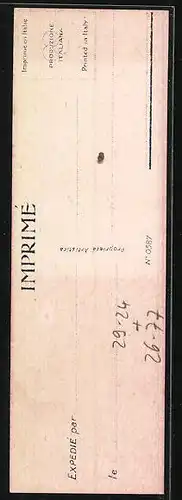 Künstler-AK E. Colombo: Mini-AK Kleines Mädchen mit einem Hund