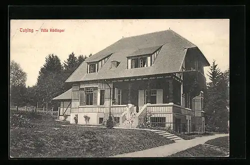 AK Tutzing, Villa Rüdinger