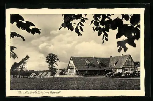 AK Dorf im Warndt, Gasthaus Waldschenke