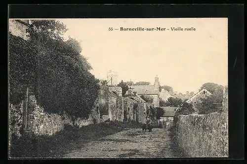 AK Barneville-sur-Mer, Vieille ruelle