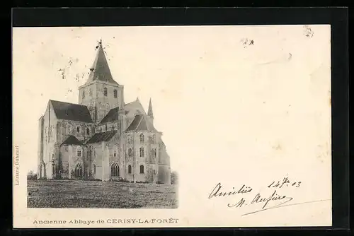 AK Cérisy-la-Foret, Ancienne Abbaye