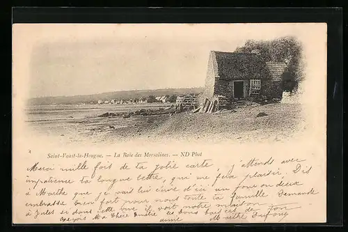 AK Saint-Vaast-la Hougue, La Baie des Morslines