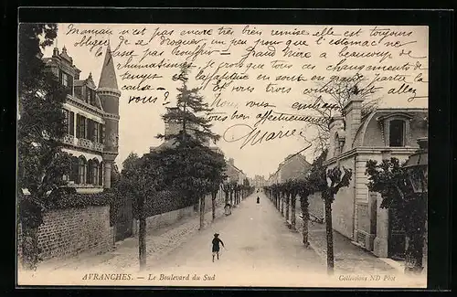 AK Avranches, Le Boulevard du Sud