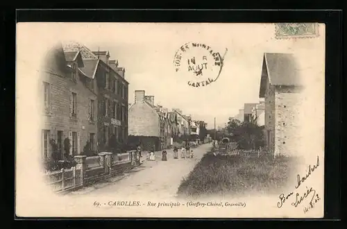 AK Carolles, Rue principale