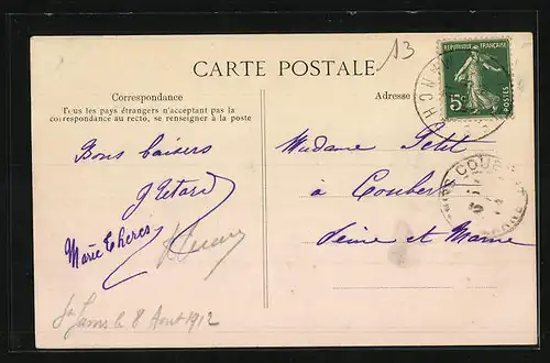 AK Saint-James, Rue Fauconière