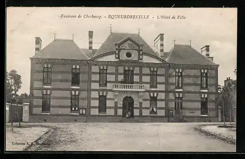 AK Equeurdreville, L`Hotel de Ville