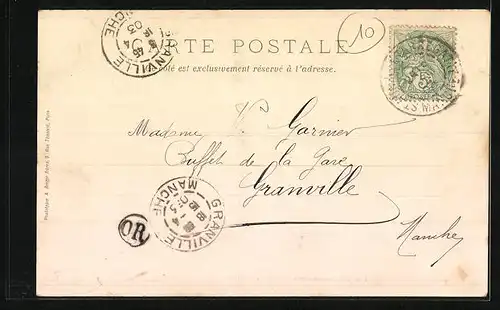 AK Ducey, Vue Generale de l`Hotel-de-Ville