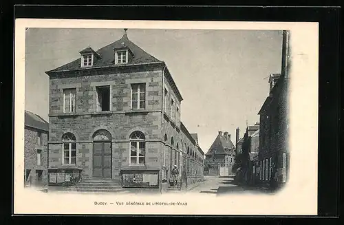 AK Ducey, Vue Generale de l`Hotel-de-Ville