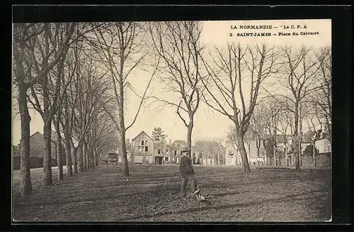 AK St-James, Place du Calvaire