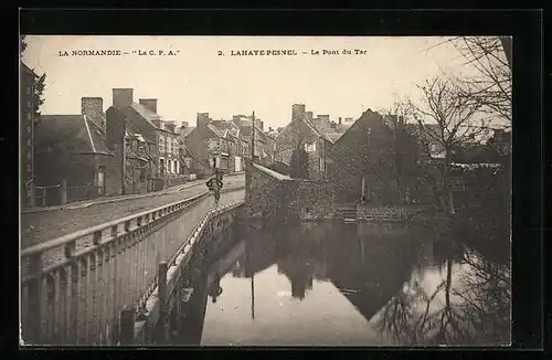 AK La Haye-Pesnel, La Pont du Tar