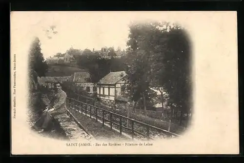 AK Saint-James, Bas des Rivières, Filature de Laine