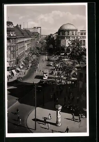 AK Berlin, Potsdamer Platz mit Blick in die Saarlandstrasse