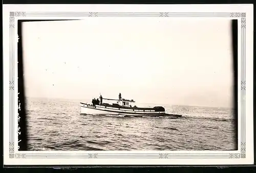 Fotografie Fischerboot Nereid auf der Suche nach Sardinen 1921