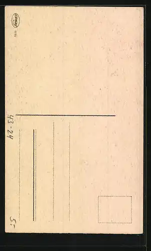 AK Kleines Harlekin-Mädchen und kleiner Harlekin-Junge mit Weinglas