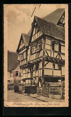 AK Sindelfingen, Altes Haus von 1603