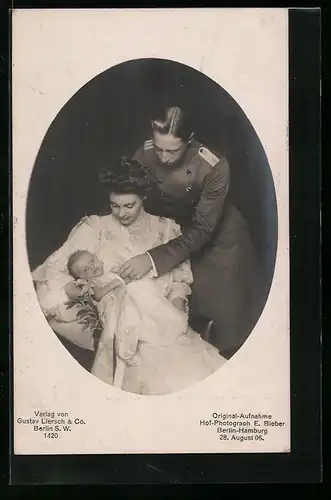 AK Kronprinz Wilhelm von Preussen mit seiner Familie