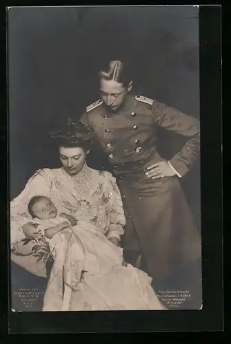 AK Kronprinz Wilhelm von Preussen mit seiner Familie