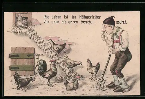 AK Mann im Hühnerstall, Das Leben ist `ne Hühnerleiter, Toilettenhumor