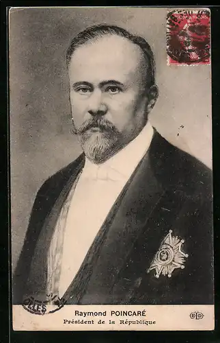 AK Raymond Poincaré, President de la Republique