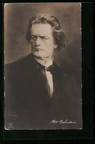 AK Anton Rubinstein, Portrait des Musikers