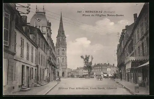 AK Bergerac, Place de l`Eglise Notre-Dame