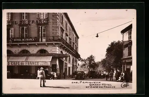 AK Périgueux, Grand Hôtel et Café de France