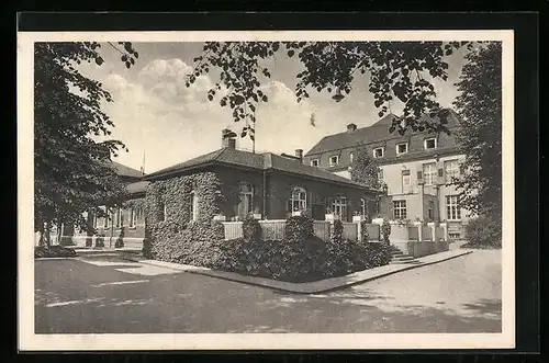 AK Stuttgart-Cannstatt, Städt. Krankenhaus, Bau IV und Wirtschaftsgebäude