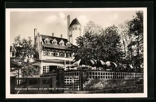 AK Stuttgart / Kräherwald, Restaurant Kurhaus auf der Heid