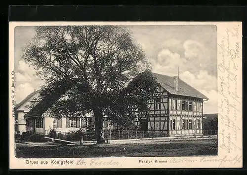 AK Königsfeld, Hotel Pension Krumm