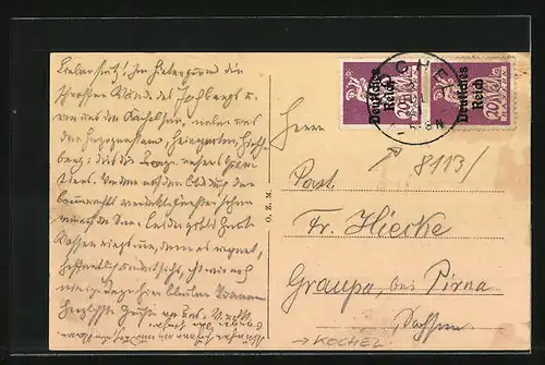 AK Kochel, Kesselberg, Gasthof mit Jochberg