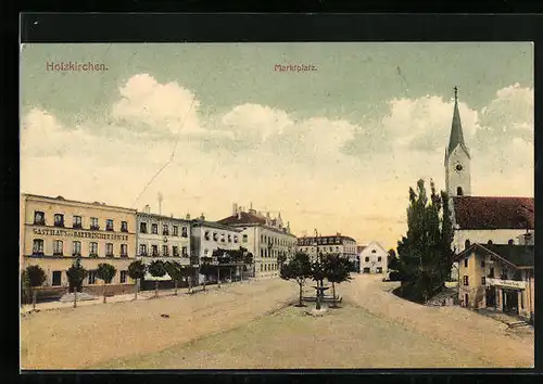 AK Holzkirchen, Partie am Marktplatz