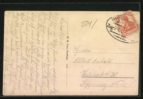 AK Elze i. Hann., Gesamtansicht aus der Vogelschau