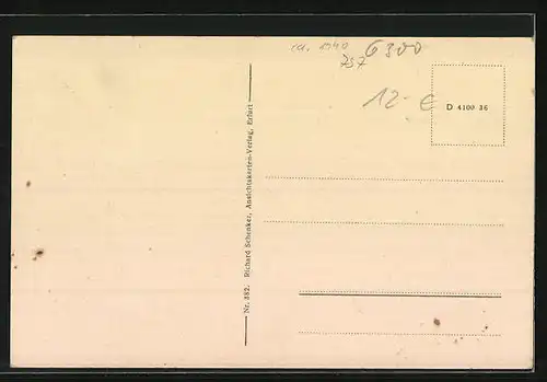 AK Ilmenau i. Thür., Partie an der Lindenstrasse