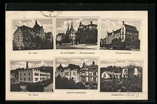 AK Stuttgart, Marienhospital, St. Paul, Vincentiushaus