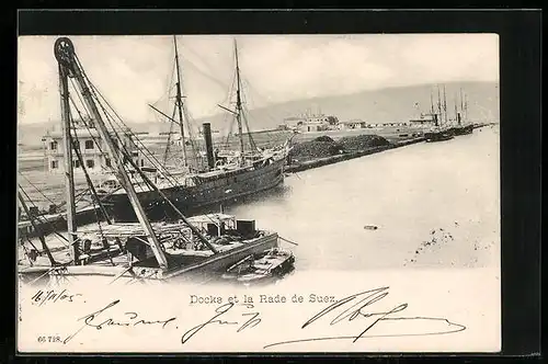 AK Suez, Docks et la Rade de Suez