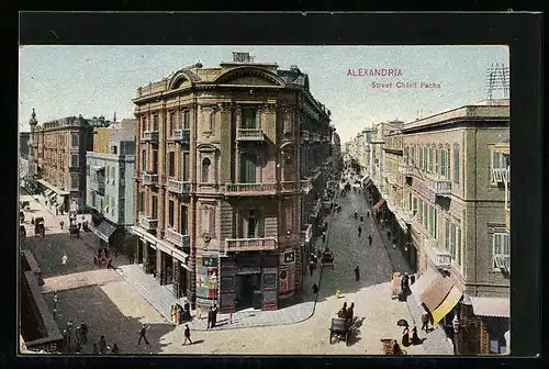 AK Alexandria, Street Cherif Pacha