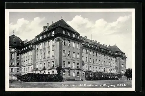 AK Würzburg, Staatl. Luitpold-Krankenhaus, Bau 4