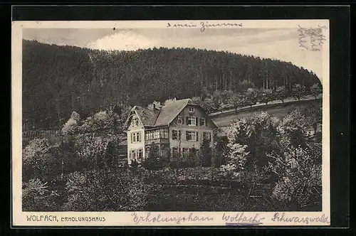 AK Wolfach, Partie am Erholungshaus