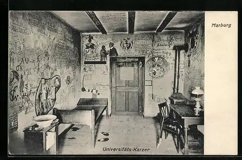 AK Marburg, Universitäts-Karzer