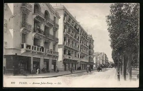 AK Tunis, Avenue Jules-Ferry