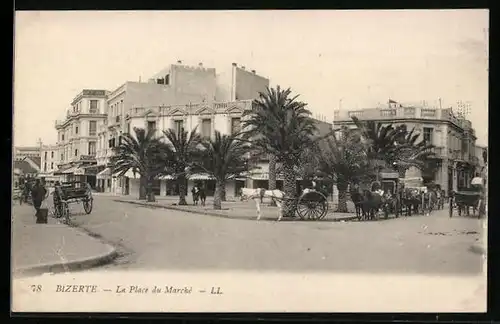 AK Bizerte, La Place du Marché